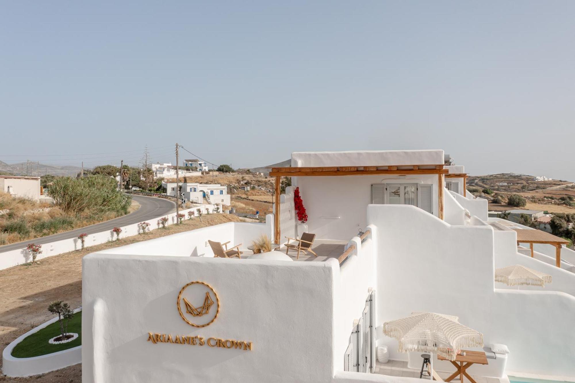 Ariadne'S Crown Luxury Suites With Private Pool Vivlos Luaran gambar